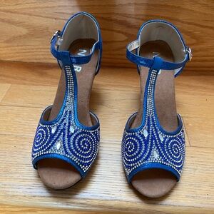 Blue Dancing Shoes